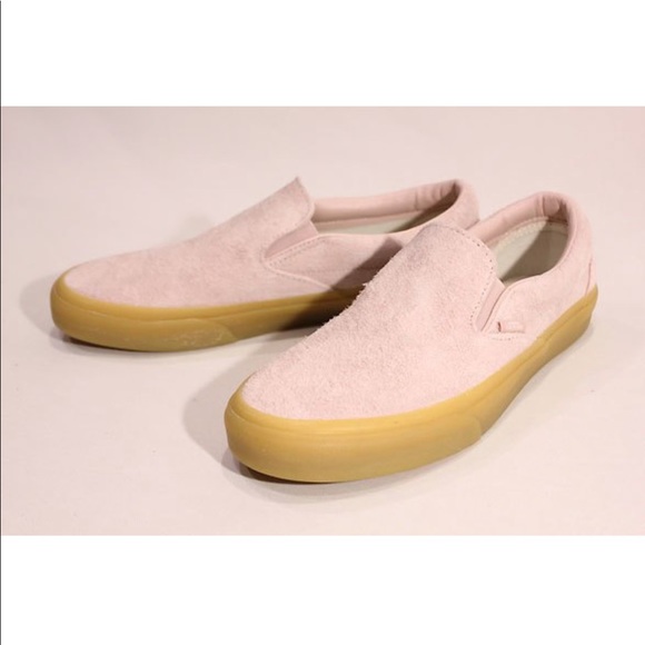 pink fuzzy vans